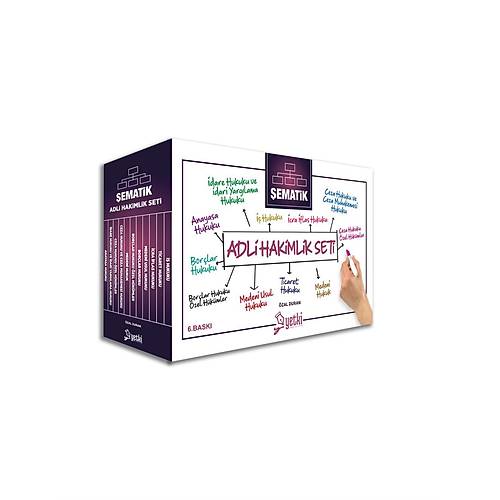 Yetki 2023 Adli Hakimlik ematik Set(11 Kitap)