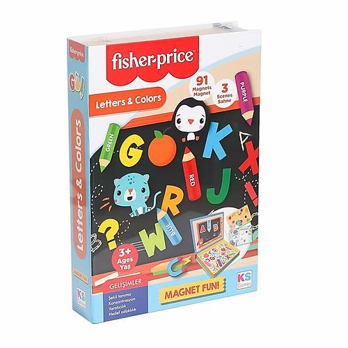FP 13410 Fisher Price Baby Puzzle Letters Colors -KS Puzzle