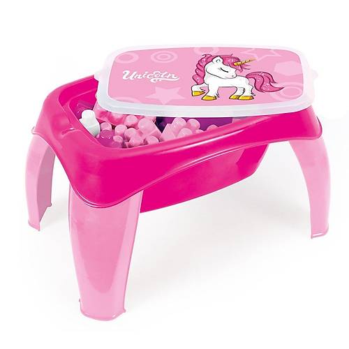 2598 UNICORN AKTIVITE OYUN MASASI 30PCS MEGA BLOK