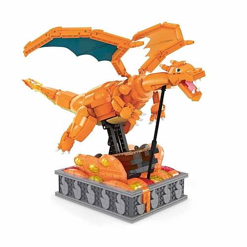 HMW05 MEGA Pok�mon� Hareketli Charizard 1664 par�a +12 ya�