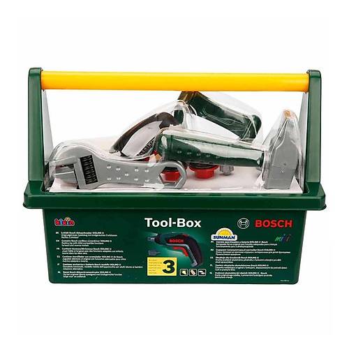 8436 Bosch El �antal� Oyuncak Tamir Seti 17 Par�a