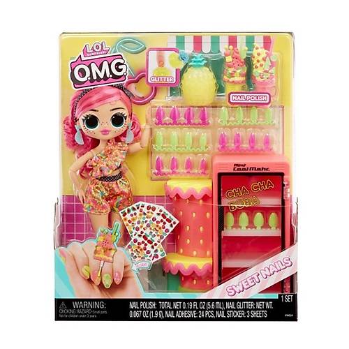 503842 L.O.L. O.M.G. Sweet Nails Pinky Pops Meyve Dkkan