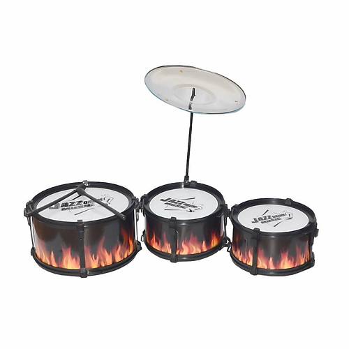 LMN154 3 Par�a Bateri Seti -Limon Oyuncak