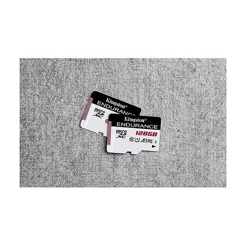 Kingston 128GB microSDHC Endurance 95R/45W C10 A1 UHS-I Card Only