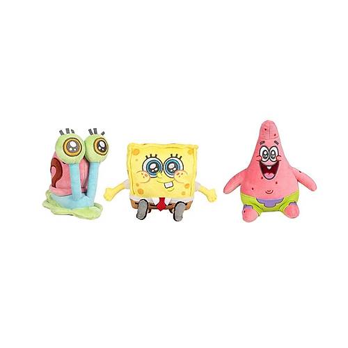 760025631 SpongeBob Serisi Sostenible Pelu� 22 cm 3 asorti (Belirtilen fiyat, tekli sat�� i�in adet fiyat�d�r.)