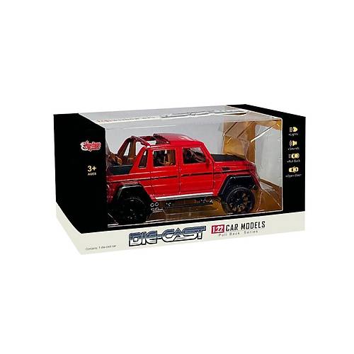 HCL-902 �ek B�rak 1:22 Sesli ve I��kl� Metal Jeep -Vardem