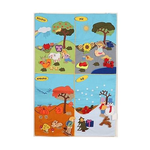 AND-5125 C�rtl� D�rt Mevsim Pano -Anadolu Oyuncak