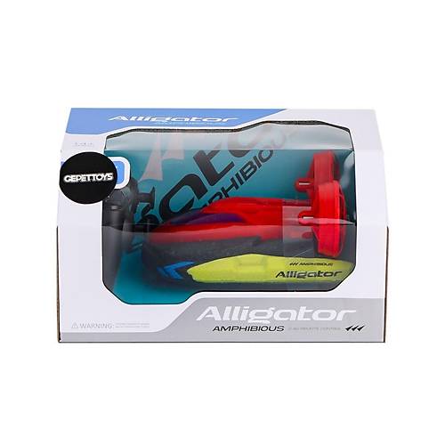D4-S10 Kumandal� Suda ve Karada Giden Bot Alligator