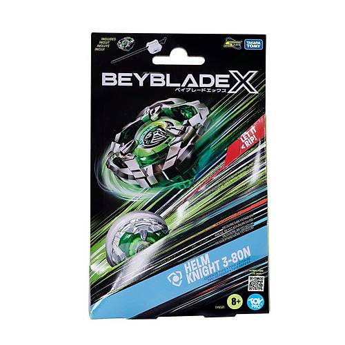 BEY09000 Beyblade 1li Set Helm Knight 3-80N