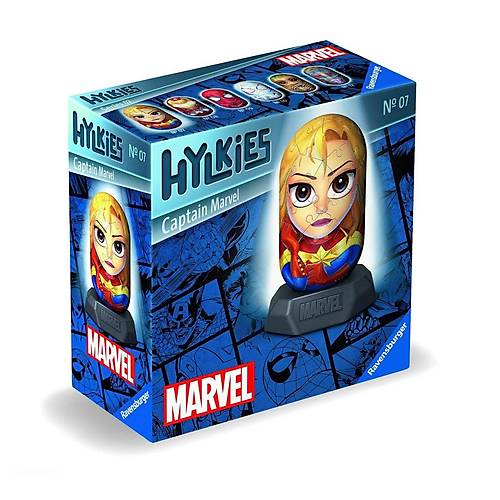 011569 Hylkies Marvel - Captain Marvel 54 par�a Puzzle - No:07 - Ravensburger