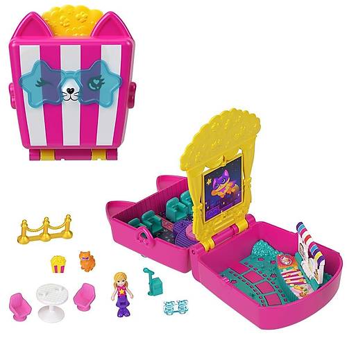 JFV01 Polly Pocket Kedicik Sinemas� Mini Oyun Seti