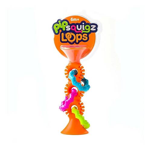 TFB165 Fat Brain Toys - Turuncu Halkal� Silikon Di� Ka��y�c�