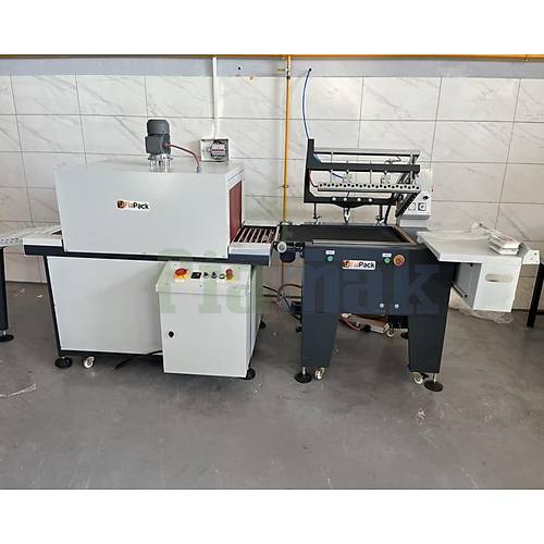 Fiapack Tnelli Shrink Makinesi Pnmatik Kapakl Shrink Paketleme Makinesi Scak ene Basic