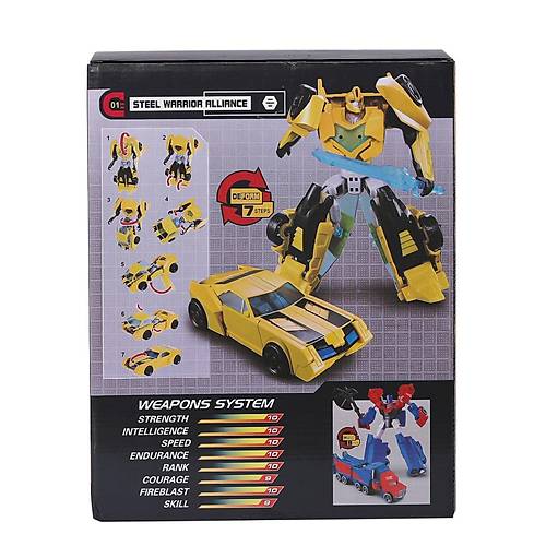 LJ1651 Metal G�vdeli D�n��ebilen Robot -Gepettoys