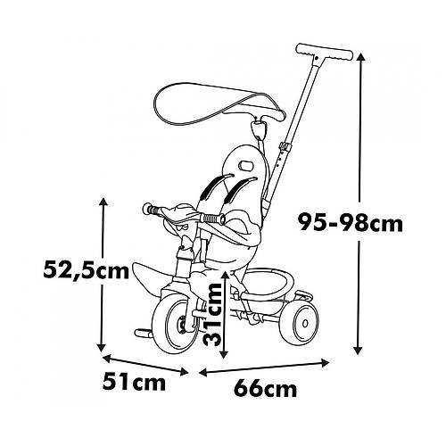 7600741403 Baby Balade Tricycle Beige