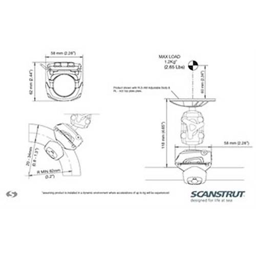 ROKK MINI RLS-402 RAYA MONTAJ BRAKET