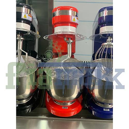 Lavion Pro 8 Litre Set st Stand Mikser (Hz Kontroll) - B8 Pro Krmz | Profesyonel Tasarm