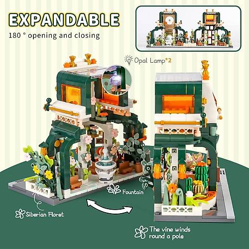 JK2362 Jaki Block - Monet'in Botanik Bah�esi 867 Par�a Yap�m Seti