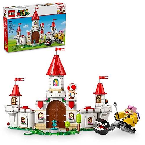 71435 Lego Super Mario Peachin Kalesinde Roy ile Sava 738 para +7 ya