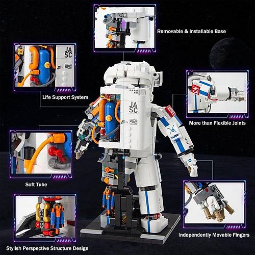 JK9106 Jaki Block - Breakig-Dawn Astronotu 900 Par�a Yap�m Seti