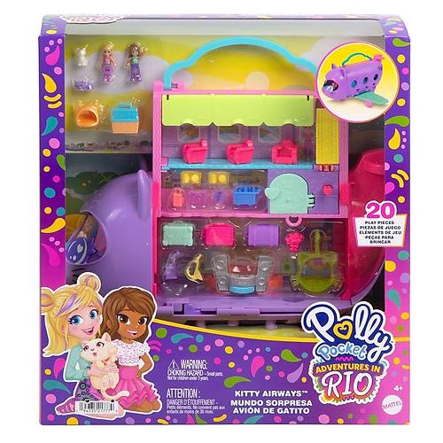 HWP19 Polly Pocket Adventures in Rio Uak Oyun Seti