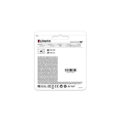 Kingston 512GB SDXC Canvas Go Plus 170R C10 UHS-I U3 V30
