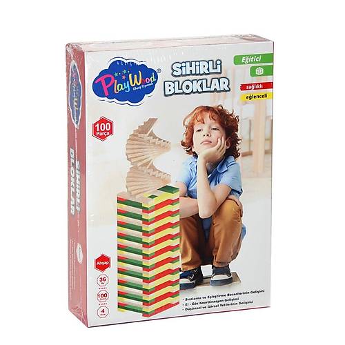 ONY-358	Ah�ap 100 Par�a Sihirli Bloklar