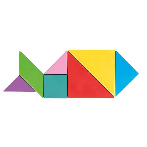 03 569 Ahap Manyetik Tangram -Pilsan Oyuncak