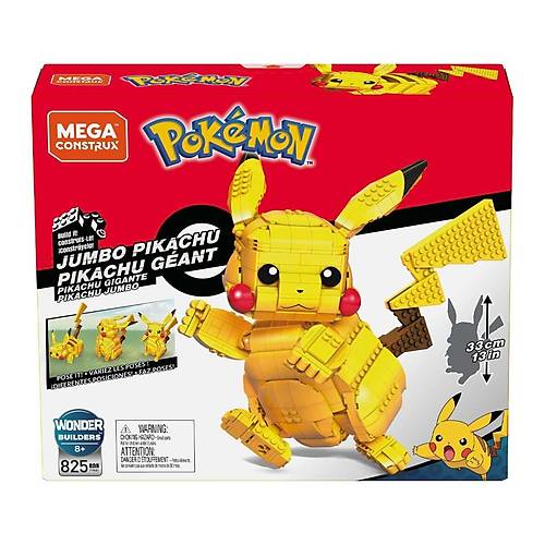 FVK81 MEGA� Pok�mon� Jumbo Pikachu Fig�r� 825 par�a +8 ya�