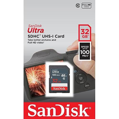 SanDisk Ultra SDHC Memory Card 32GB