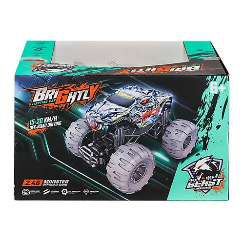 RQ-3045-46-47 Kumandal� �arjl� I��kl� Off Road Canavar Araba -Vardem