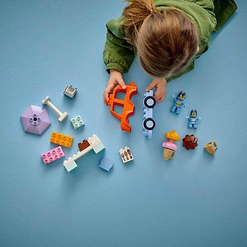 10458 Lego Duplo Bluey ile Dondurma Gezisi 22 par�a +2 ya�