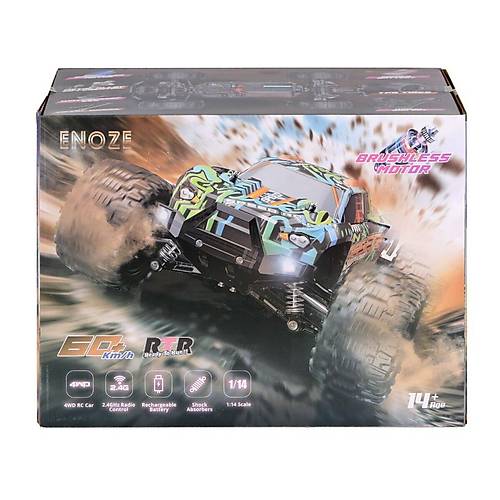 001E Kumandal 4x4 Fras Motor 1:14 Gaser Arazi Arac -Gepettoys