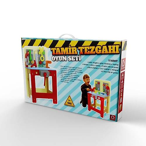 1014 Ahap Tamirci Tezgah - Lulubere Oyuncak