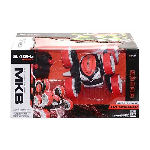 MKB-5588-617 Kumandal� �arjl� 3 Tekerlek Akrobat Araba -Vardem