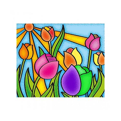 5001 KumToys Cam Vitray - Glass Painting / +6 ya�