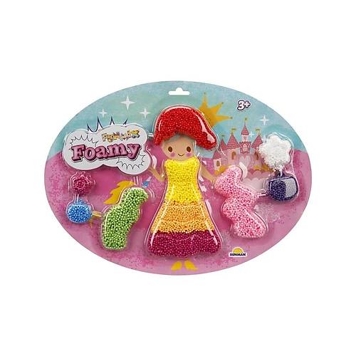 1003565 Funmix Foamy Renkli Dnyalar Slime -Sunman