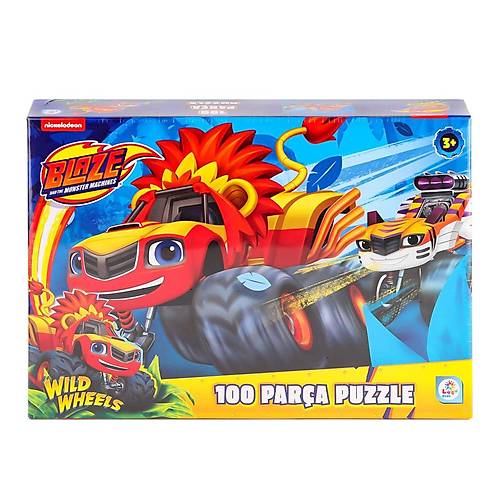 BL0048 Blaze Monster Machines 100 Par�a Puzzle -La�okids
