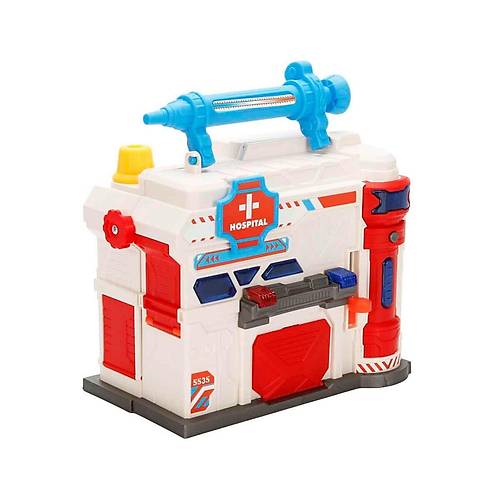 4539 Maxx Wheels Sesli ve Ikl Garaj Seti naat Garaj -Sunman