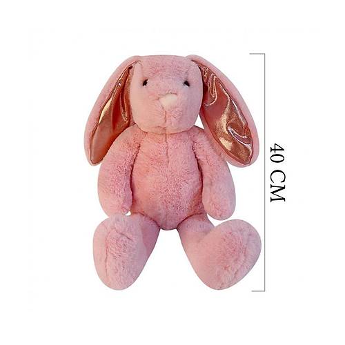 1552P Nordik Pelu� Tav�an 40 cm Pembe -Selay Oyuncak