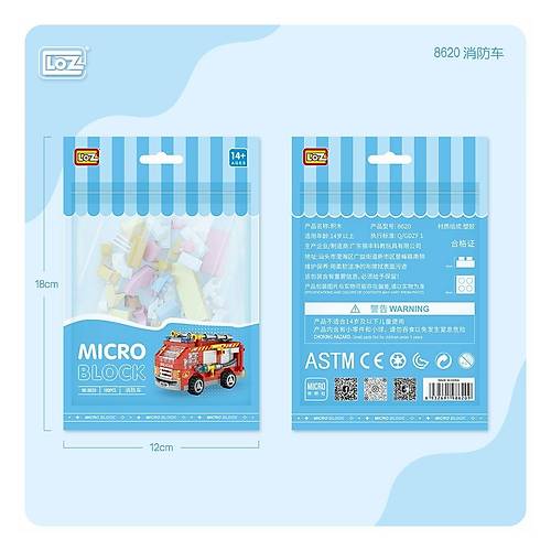 LZ8620 LOZ Blok Oyuncak Mini Po�et -Vagonlife