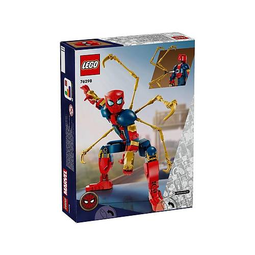 76298 Lego Marvel - Iron Spider-Man 303 par�a +8 ya�