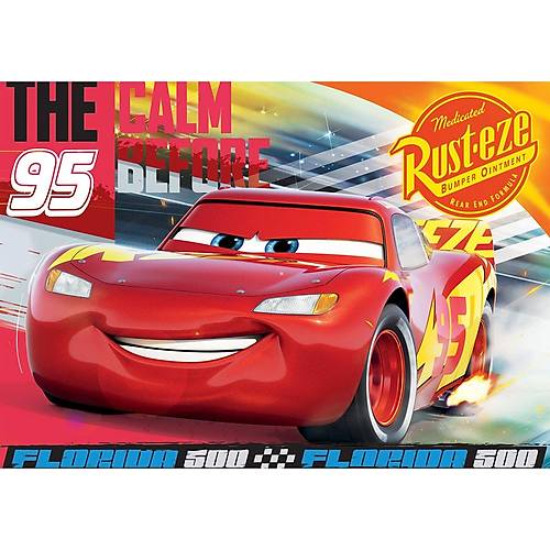 CR709 Cars 50 Par�a �ocuk Puzzle -KS Puzzle