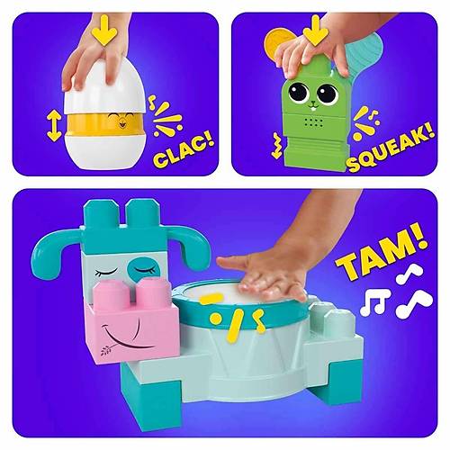 HPB46 Mega Bloks� �iftlik Orkestras� 40 par�a +1 ya�