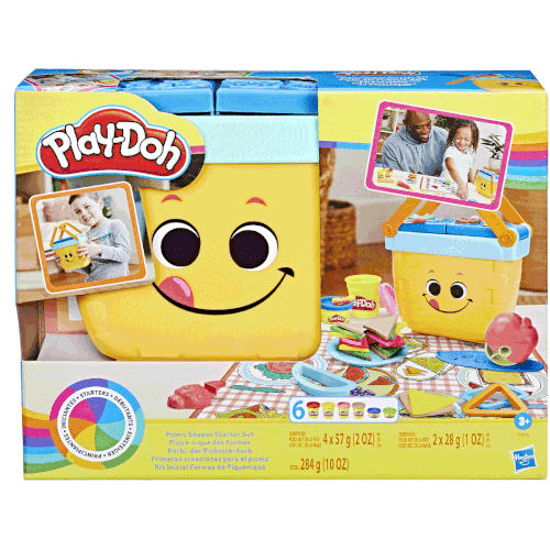 F6916 Play-Doh Piknik ekilleri Balang Seti +3 ya