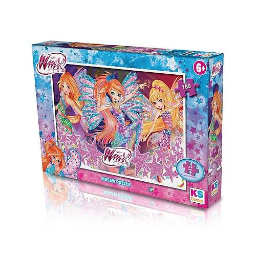 WINX714 Winx 100 Par�a Puzzle -KS Puzzle