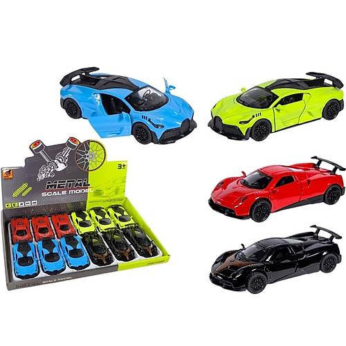 KM-36221C-1-2 Vardem �ek B�rak Metal Araba 1:36