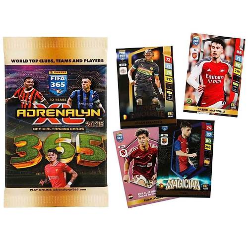 4716 FIFA 365 Adrenalyn XL 2025 Trading Card Paketi