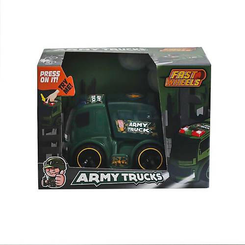 ER-246 Fast Wheels Asker Kamyonu -Erdem Oyuncak