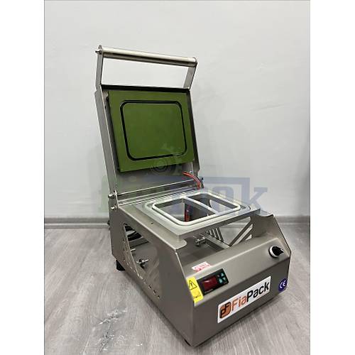 Fiapack Tabak Kapatma Makinesi Paslanmaz 227x178 mm 2 Blmeli